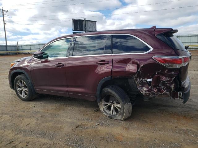 Photo 2 from auction – 2015 TOYOTA HIGHLANDER with VIN 5TDBKRFH8FS163747
