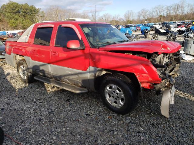 Photo 4 from auction – 2002 CHEVROLET AVALANCHE with VIN 3GNEC13T52G241602