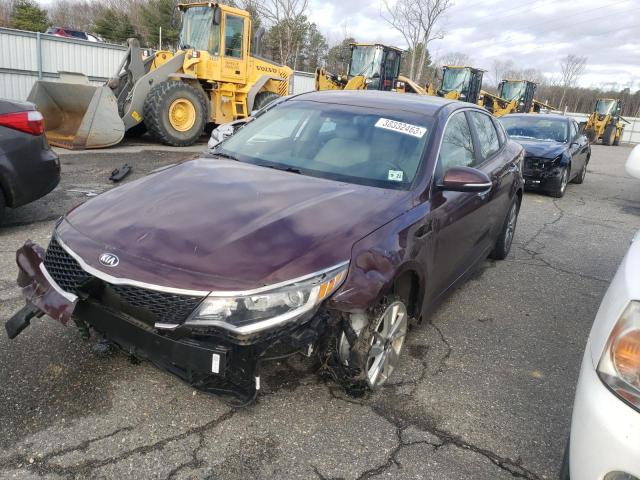 KIA OPTIMA LX 2016 with VIN 5XXGT4L38GG015681 - Photo from auction