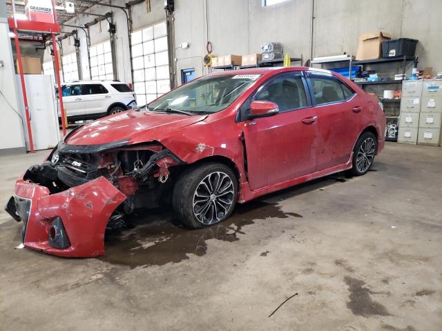 TOYOTA COROLLA L 2015 with VIN 2T1BURHE6FC302974 - Photo from auction