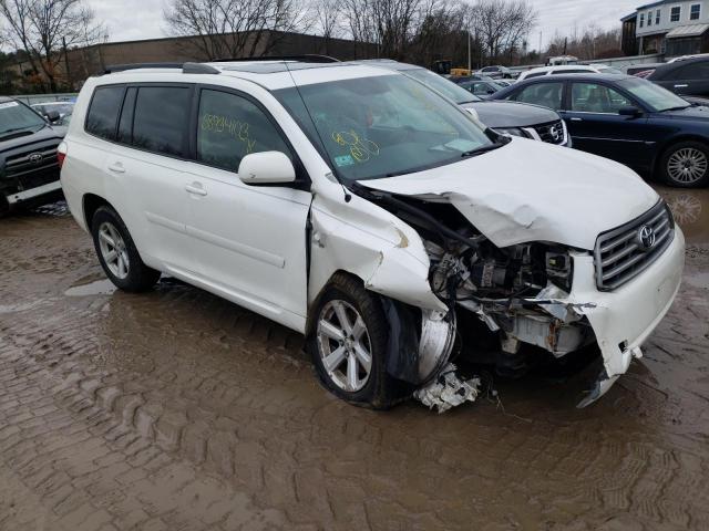 Photo 4 from auction – 2008 TOYOTA HIGHLANDER with VIN JTEES41A082008111