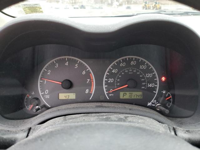 Photo 9 from auction – 2011 TOYOTA COROLLA BA with VIN 2T1BU4EE2BC743535
