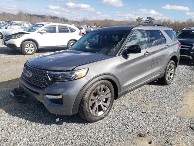FORD EXPLORER X 2022 with VIN 1FMSK7DH6NGC38604 - Photo from auction