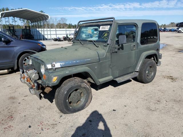 JEEP WRANGLER / 2000 with VIN 1J4FA49S3YP804065 - Photo from auction