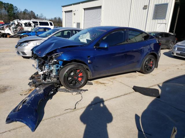 TESLA MODEL Y 2022 with VIN 7SAYGDEE5NA004435 - Photo from auction