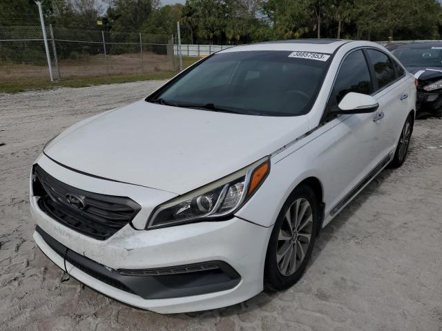 HYUNDAI SONATA SPO 2017 with VIN 5NPE34AF3HH456516 - Photo from auction