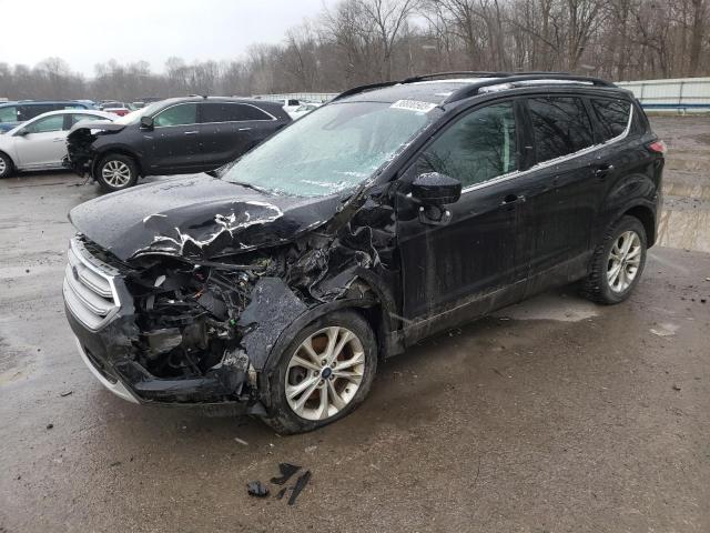 FORD ESCAPE SE 2018 with VIN 1FMCU9GD1JUA02652 - Photo from auction