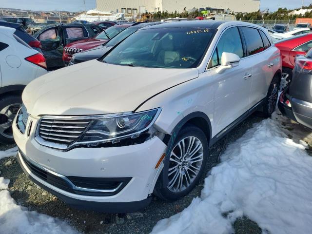 LINCOLN MKX RESERV 2016 with VIN 2LMTJ8LR2GBL71849 - Photo from auction