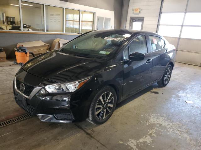 NISSAN VERSA SV 2021 with VIN 3N1CN8EV5ML869240 - Photo from auction