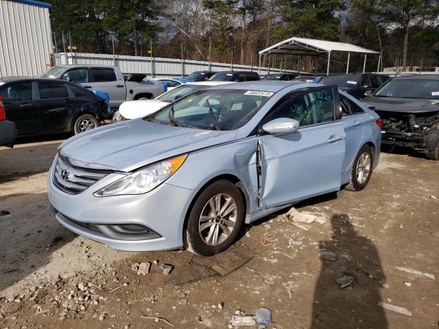 HYUNDAI SONATA GLS 2014 with VIN 5NPEB4AC7EH932531 - Photo from auction