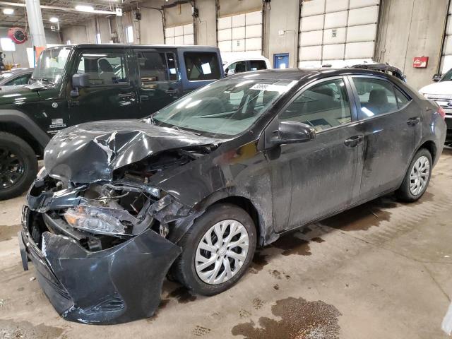 TOYOTA COROLLA L 2018 with VIN 5YFBURHE7JP845503 - Photo from auction