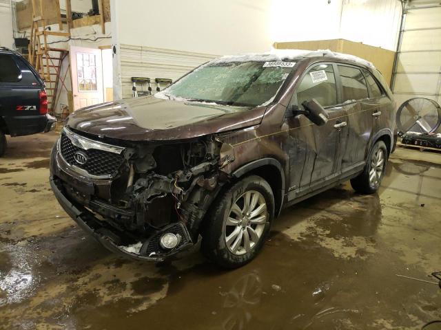KIA SORENTO EX 2011 with VIN 5XYKUCA17BG152280 - Photo from auction