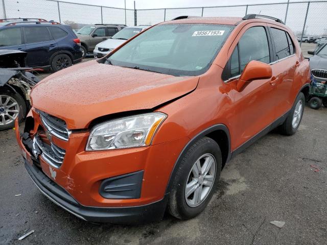 CHEVROLET TRAX 1LT 2016 with VIN KL7CJLSB8GB535759 - Photo from auction