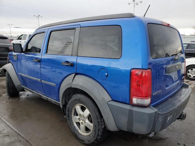 Photo 2 from auction – 2007 DODGE NITRO SXT with VIN 1D8GU28K47W599515