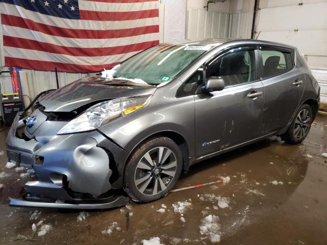 NISSAN LEAF S 2015 with VIN 1N4AZ0CPXFC316215 - Photo from auction