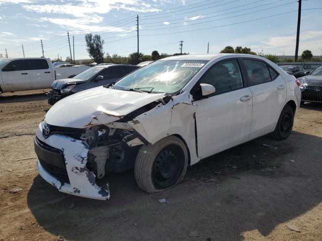 TOYOTA COROLLA L 2014 with VIN 5YFBURHE0EP117463 - Photo from auction