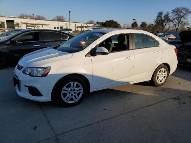CHEVROLET SONIC LS 2019 with VIN 1G1JB5SB6K4136583 - Photo from auction