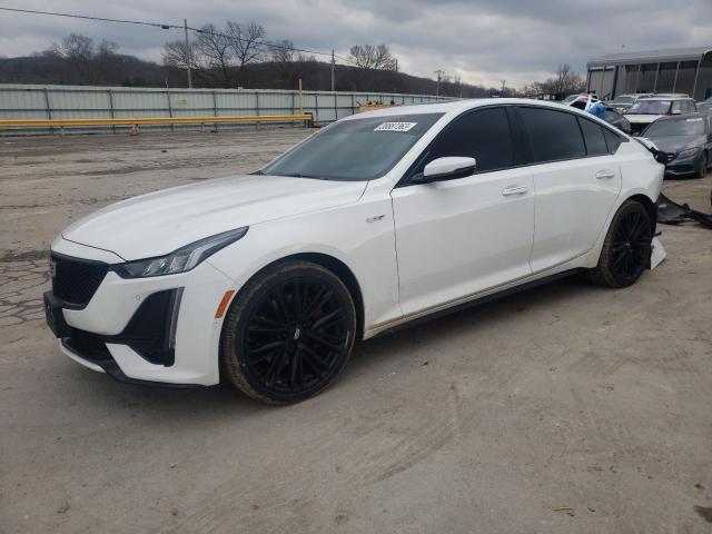CADILLAC CT5-V 2021 with VIN 1G6DV5RW6M0134480 - Photo from auction