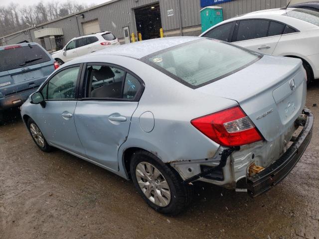 Photo 2 from auction – 2012 HONDA CIVIC LX with VIN 19XFB2F57CE328448