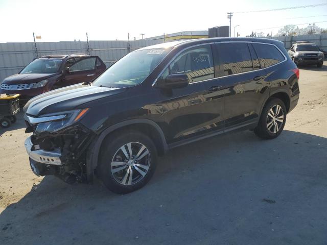 HONDA PILOT EXL 2018 with VIN 5FNYF5H53JB015464 - Photo from auction