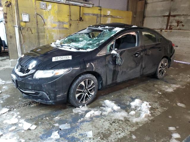 HONDA CIVIC EX 2013 with VIN 19XFB2F89DE067383 - Photo from auction