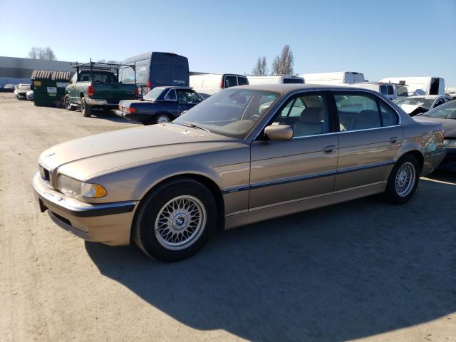 BMW 740 IL 2001 with VIN WBAGH83401DP21950 - Photo from auction