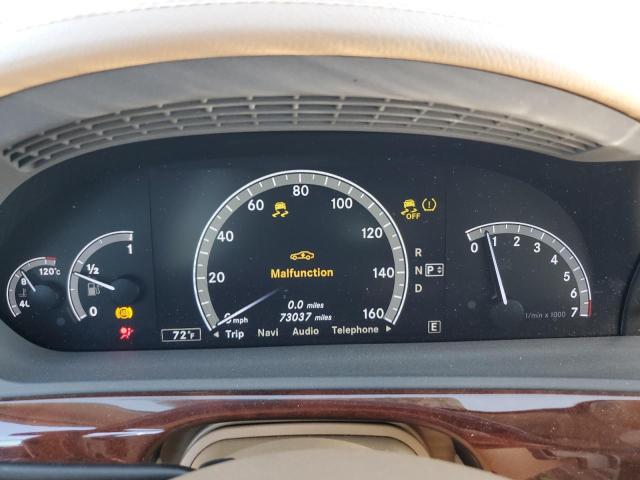 Photo 9 from auction – 2012 MERCEDES-BENZ S 550 with VIN WDDNG7DB1CA440707
