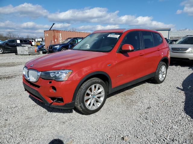 BMW X3 XDRIVE2 2017 with VIN 5UXWX9C30H0W74675 - Photo from auction