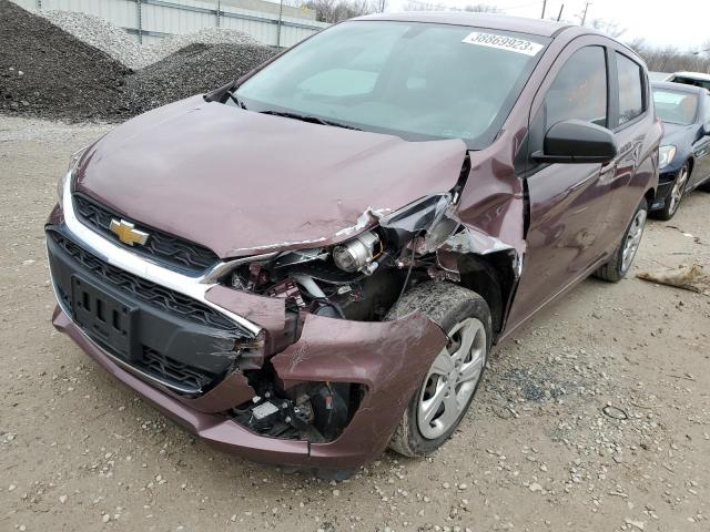CHEVROLET SPARK LS 2021 with VIN KL8CB6SA9MC721530 - Photo from auction
