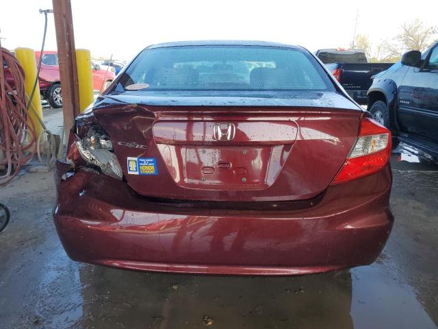 Photo 6 from auction – 2012 HONDA CIVIC LX with VIN 19XFB2F51CE078592