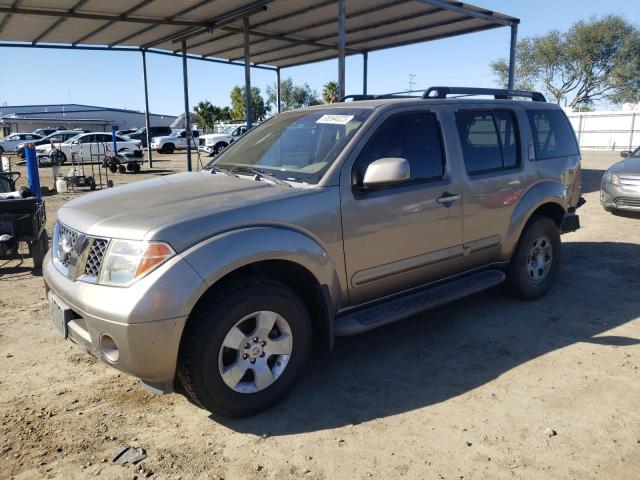 NISSAN PATHFINDER 2006 with VIN 5N1AR18U16C632967 - Photo from auction