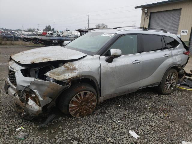 TOYOTA HIGHLANDER 2020 with VIN 5TDFZRBH6LS022738 - Photo from auction