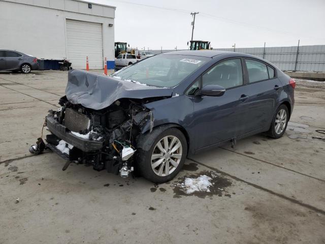 KIA FORTE LX 2014 مع رقم تعريف المركبة KNAFX4A63E5223205 - صورة من المزاد
