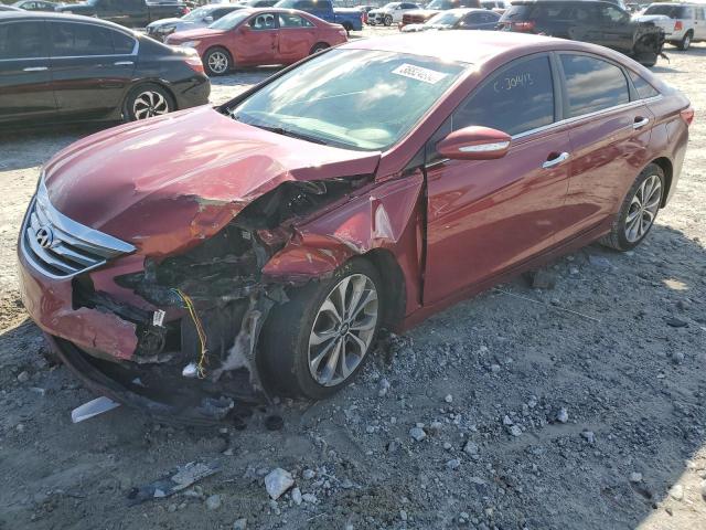HYUNDAI SONATA SE 2014 with VIN 5NPEC4AB8EH880007 - Photo from auction