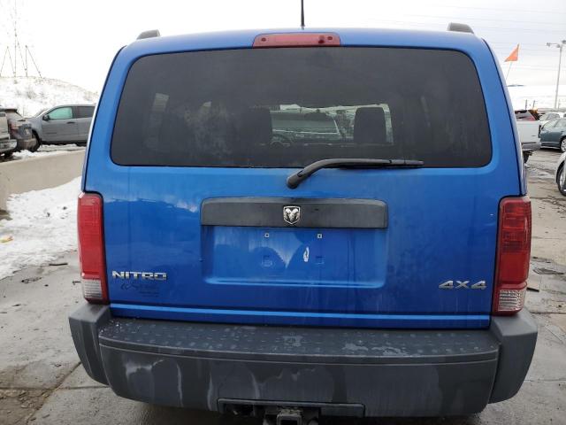 Photo 6 from auction – 2007 DODGE NITRO SXT with VIN 1D8GU28K47W599515