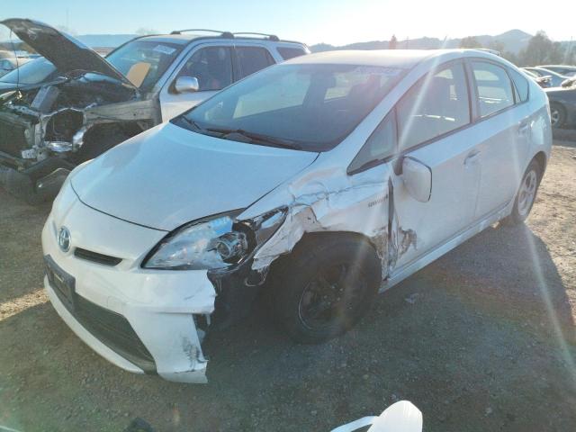 TOYOTA PRIUS 2013 with VIN JTDKN3DU2D0345402 - Photo from auction