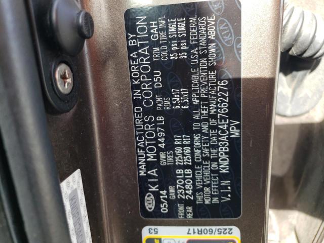 Photo 14 from auction – 2014 KIA SPORTAGE with VIN KNDPB3AC4E7662276