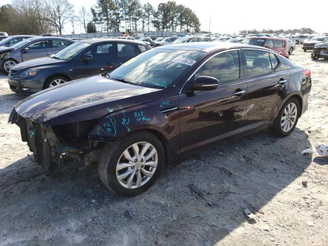 KIA OPTIMA EX 2014 with VIN 5XXGN4A74EG335349 - Photo from auction