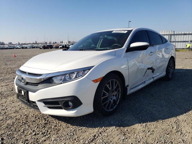 HONDA CIVIC EX 2017 with VIN 2HGFC1F38HH652818 - Photo from auction