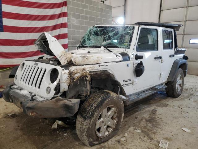 JEEP WRANGLER U 2015 with VIN 1C4BJWDG8FL658687 - Photo from auction