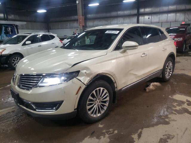 LINCOLN MKX SELECT 2016 with VIN 2LMTJ8KP9GBL33485 - Photo from auction