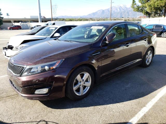 KIA OPTIMA LX 2015 with VIN 5XXGM4A76FG467291 - Photo from auction