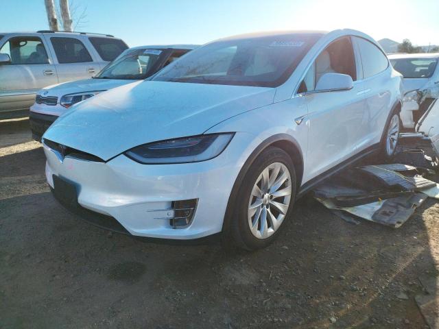 TESLA MODEL X 2017 with VIN 5YJXCBE21HF040452 - Photo from auction