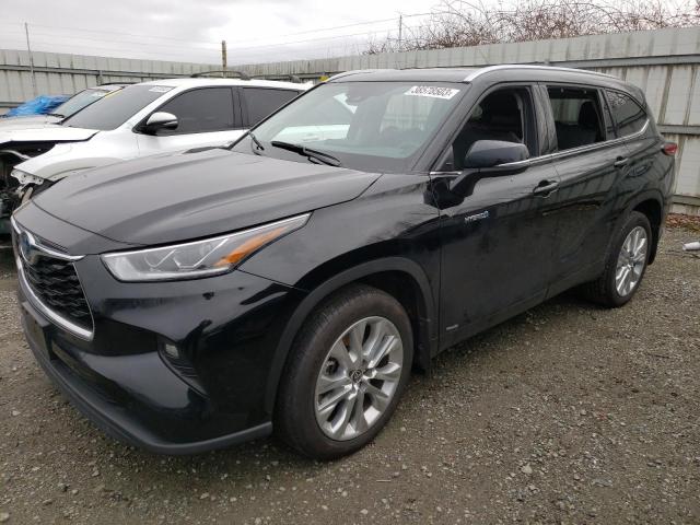 TOYOTA HIGHLANDER 2021 with VIN 5TDDBRCHXMS522669 - Photo from auction