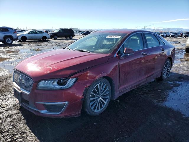 LINCOLN MKZ SELECT 2017 with VIN 3LN6L5D91HR640796 - Photo from auction