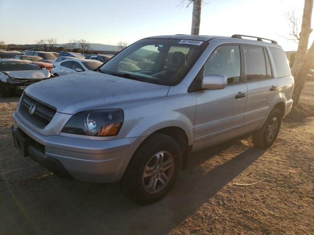 HONDA PILOT EXL 2003 with VIN 2HKYF18533H585784 - Photo from auction