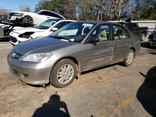 Photo 1 from auction – 2004 HONDA CIVIC LX with VIN 2HGES16614H626032