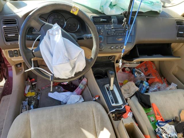 Photo 8 from auction – 2003 HONDA CIVIC EX with VIN 2HGES26763H587399