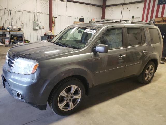 HONDA PILOT EXL 2012 with VIN 5FNYF4H62CB039566 - Photo from auction