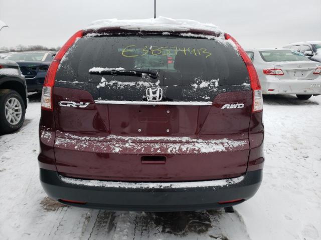 Photo 6 from auction – 2014 HONDA CR-V EXL with VIN 5J6RM4H71EL107112